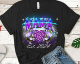 Mama 2024 Bootleg Retro Mother's Day T-Shirt