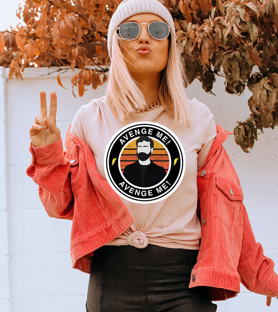 Avenge Me Roy Kent - TV Series Ted Lasso Cute Sports Soccer Football Funny T-Shirt