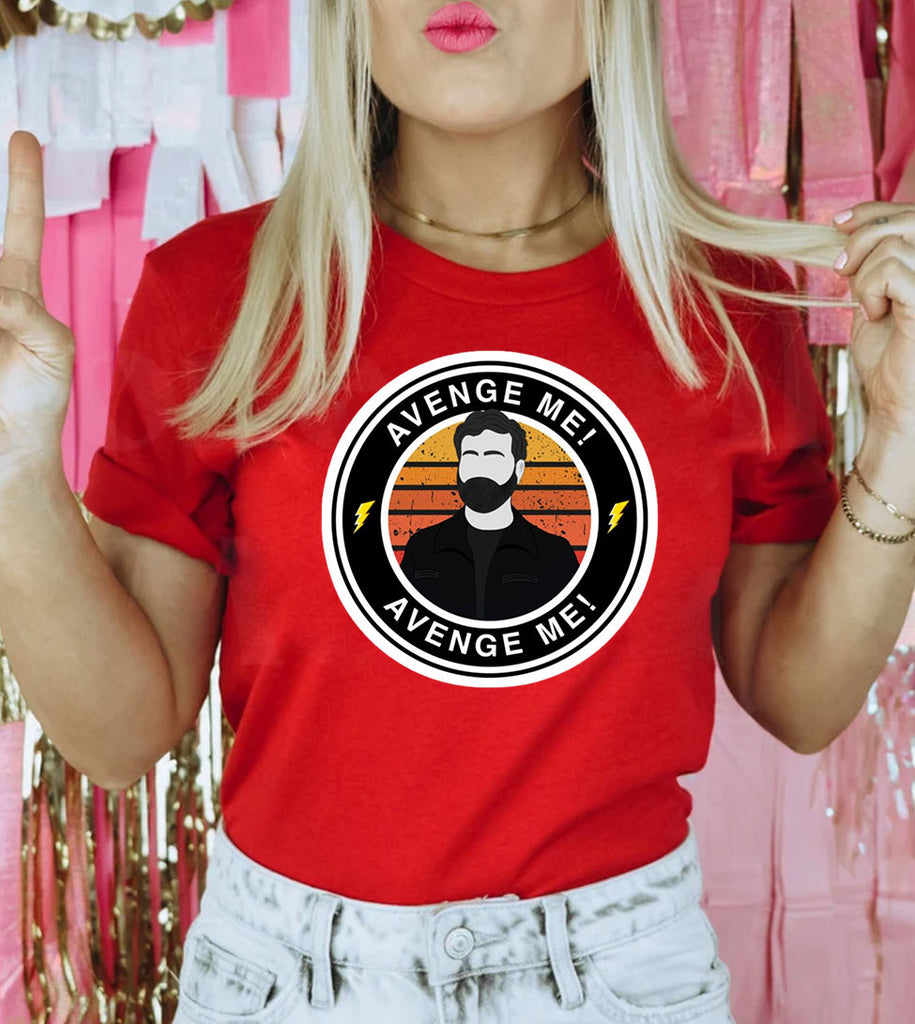 Avenge Me Roy Kent - TV Series Ted Lasso Cute Sports Soccer Football Funny T-Shirt