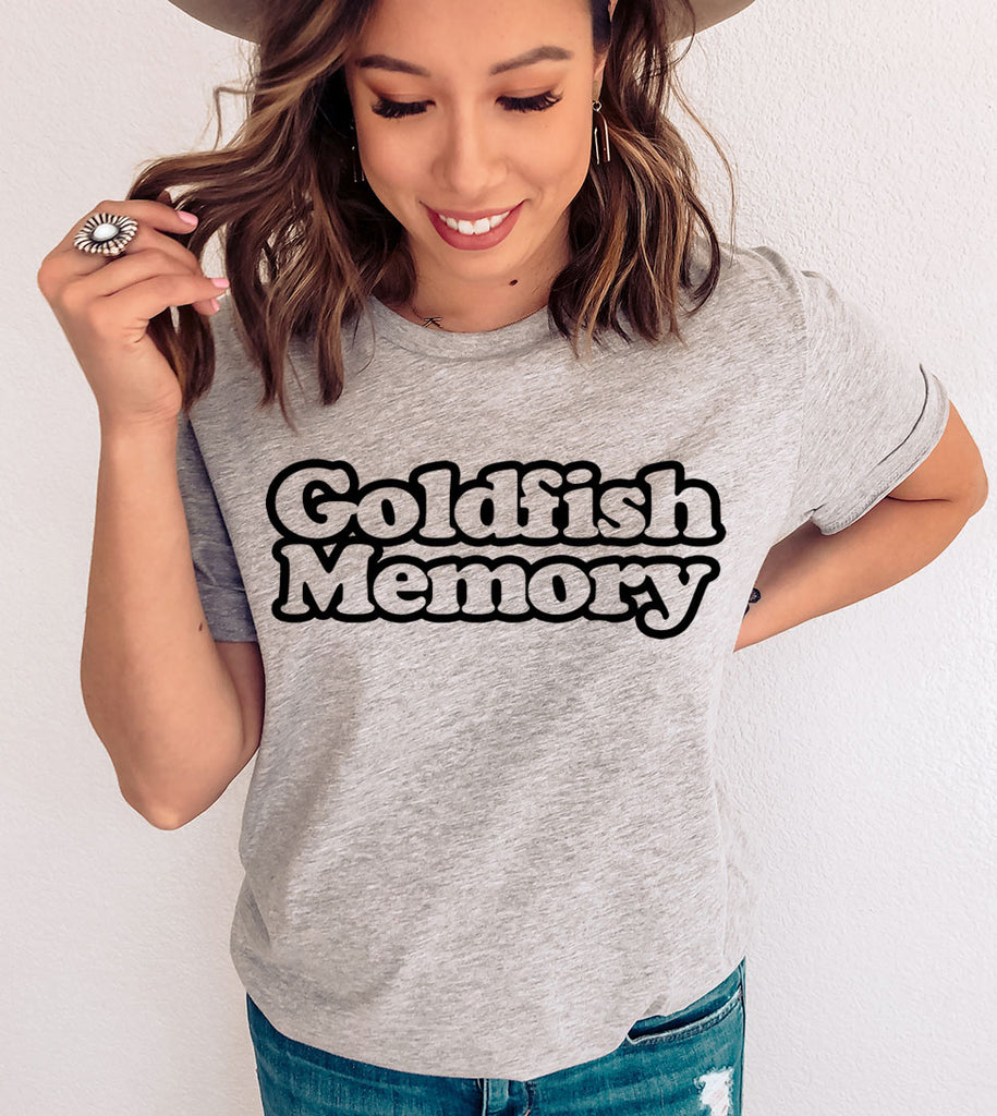 Goldfish Memory - TV Series Ted Lasso Cute Sports Soccer Football Funny T-Shirt
