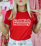 Goldfish Memory - TV Series Ted Lasso Cute Sports Soccer Football Funny T-Shirt