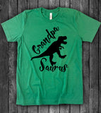 Grandpa Saurus Dinosaur - T-Shirt