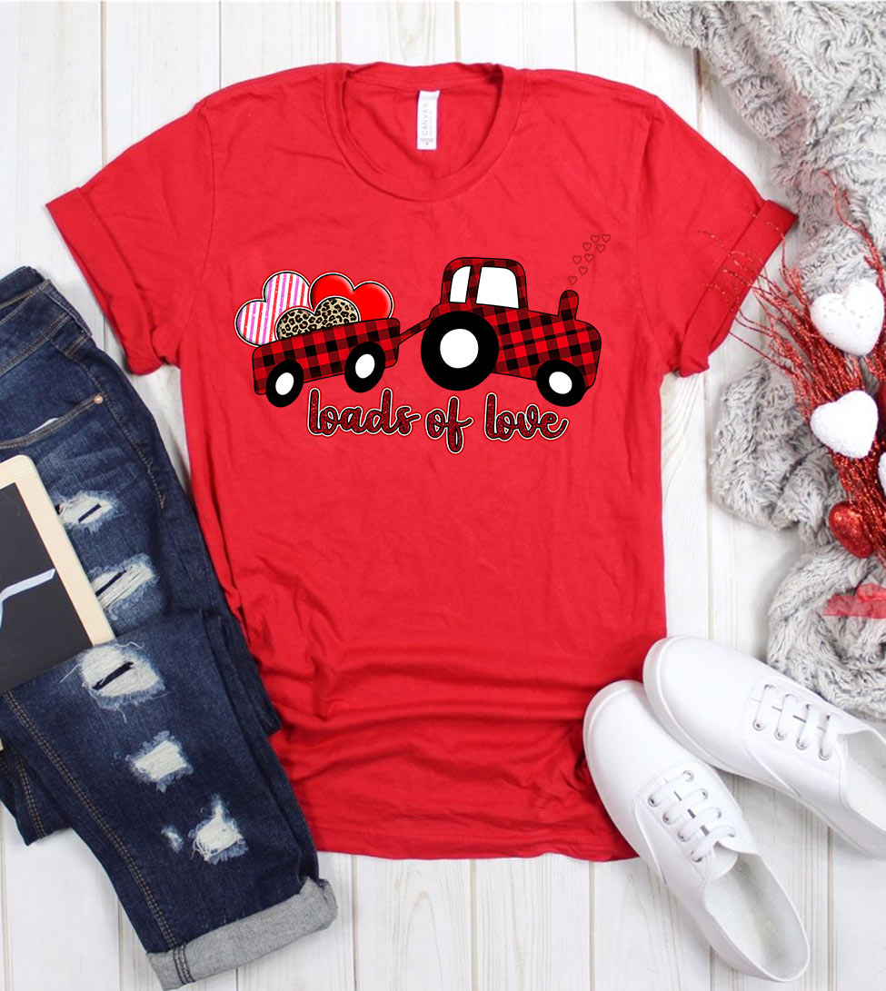 Loads of Love - Valentine's Day Cute Sweet Love Gift T-Shirt