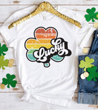 Lucky Clover - St. Patrick's Day Luck Fun Clover Gift T-Shirt
