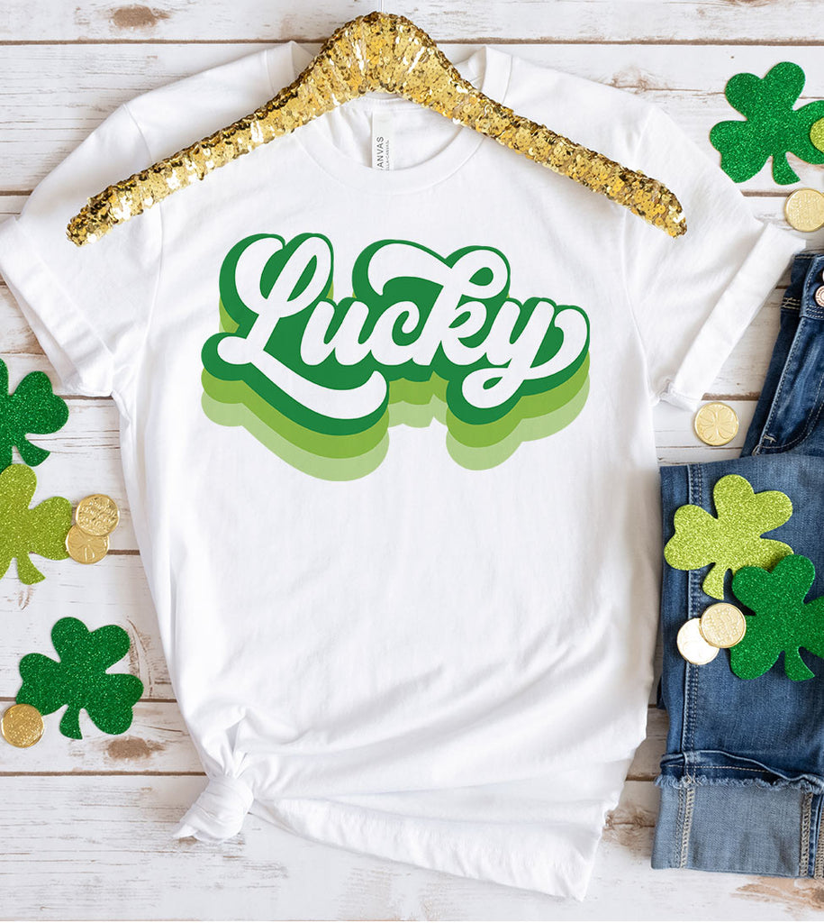 Lucky - St. Patrick's Day Luck Fun Leprechaun Gift T-Shirt