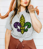 Mardi Gras Fleur De Lis - Fun Party NOLA Mardi Gras T-Shirt