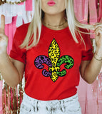 Mardi Gras Fleur De Lis - Fun Party NOLA Mardi Gras T-Shirt
