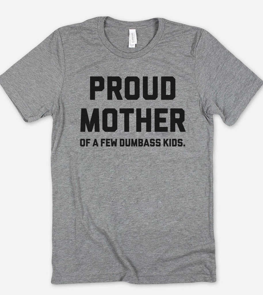 Proud Mother Of A Few Dumbass Kids - T-Shirt