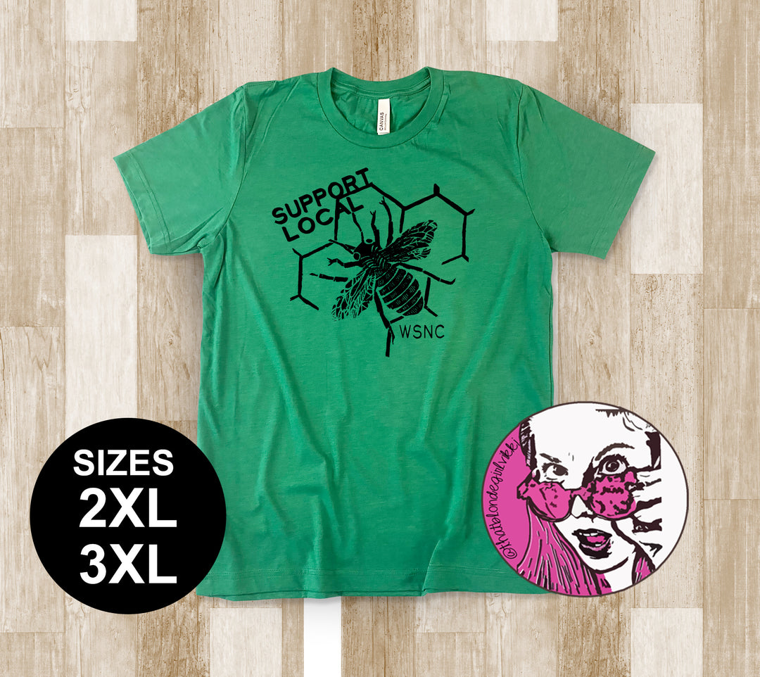 Support Local Bee - Vikki Vassar - Artist 2XL-3XL