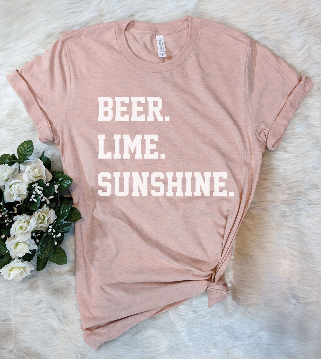 Beer, Lime And Sunshine - T-Shirt