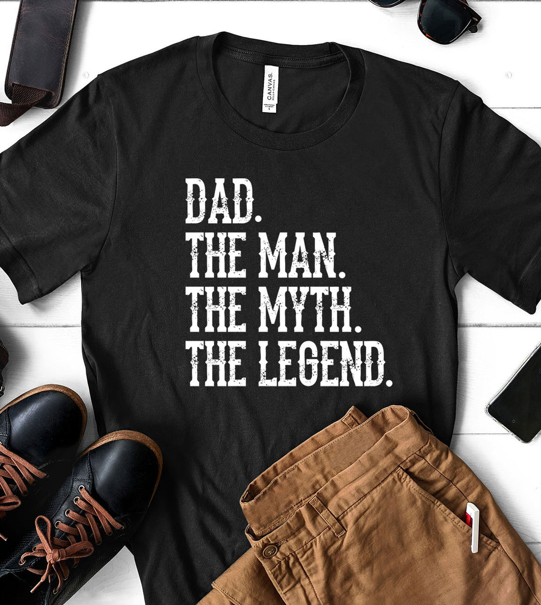 Dad, The Man The Myth The Legend - T-Shirt