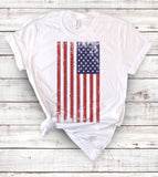 Distressed American Flag - T-Shirt