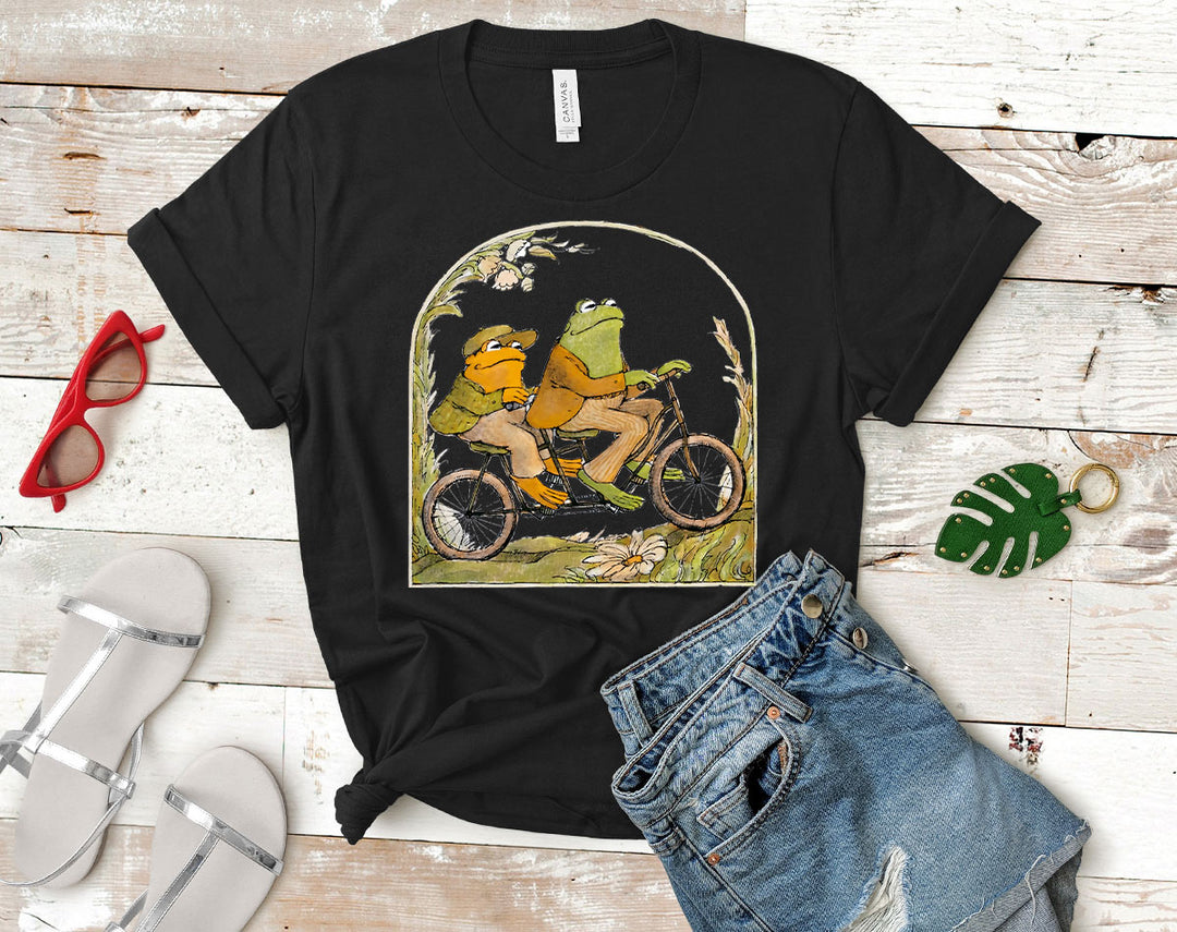 Frog & Toad - Cottagecore Meme Book Series T-Shirt