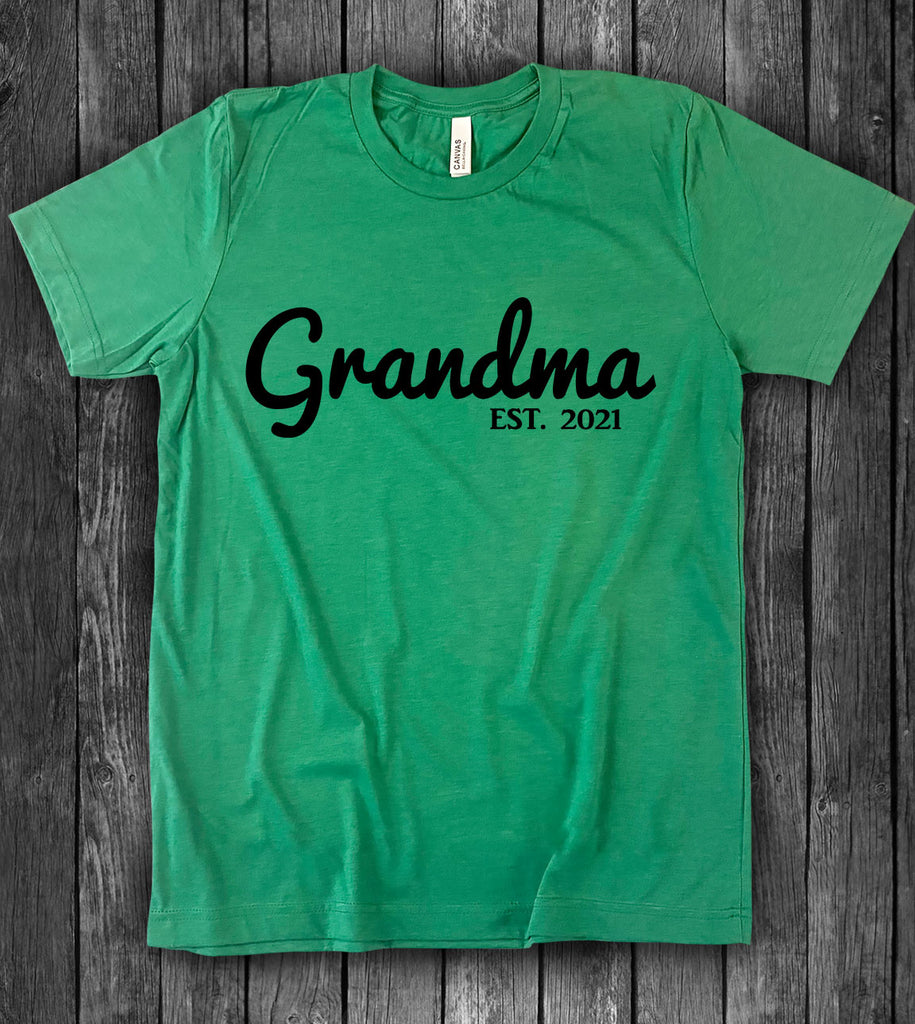 Grandma Est 2021 - New Grandma T-Shirt