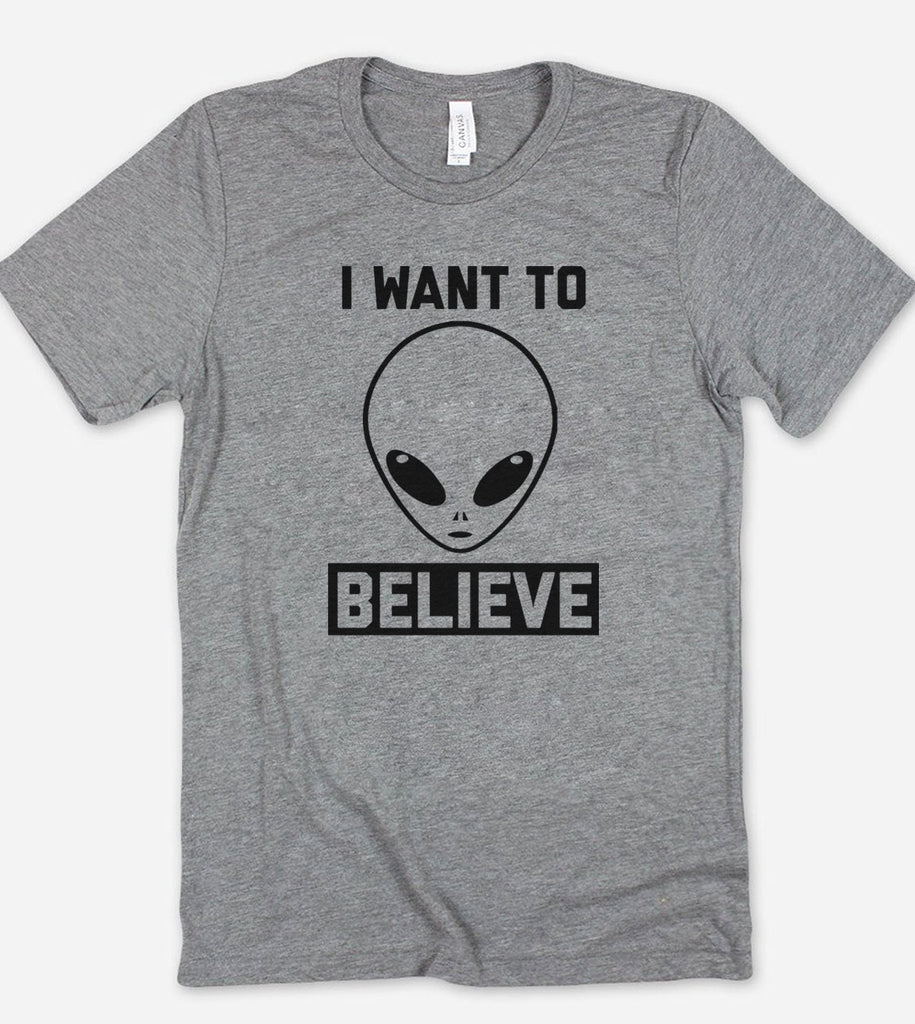 I Want To Believe - UFO T-Shirt