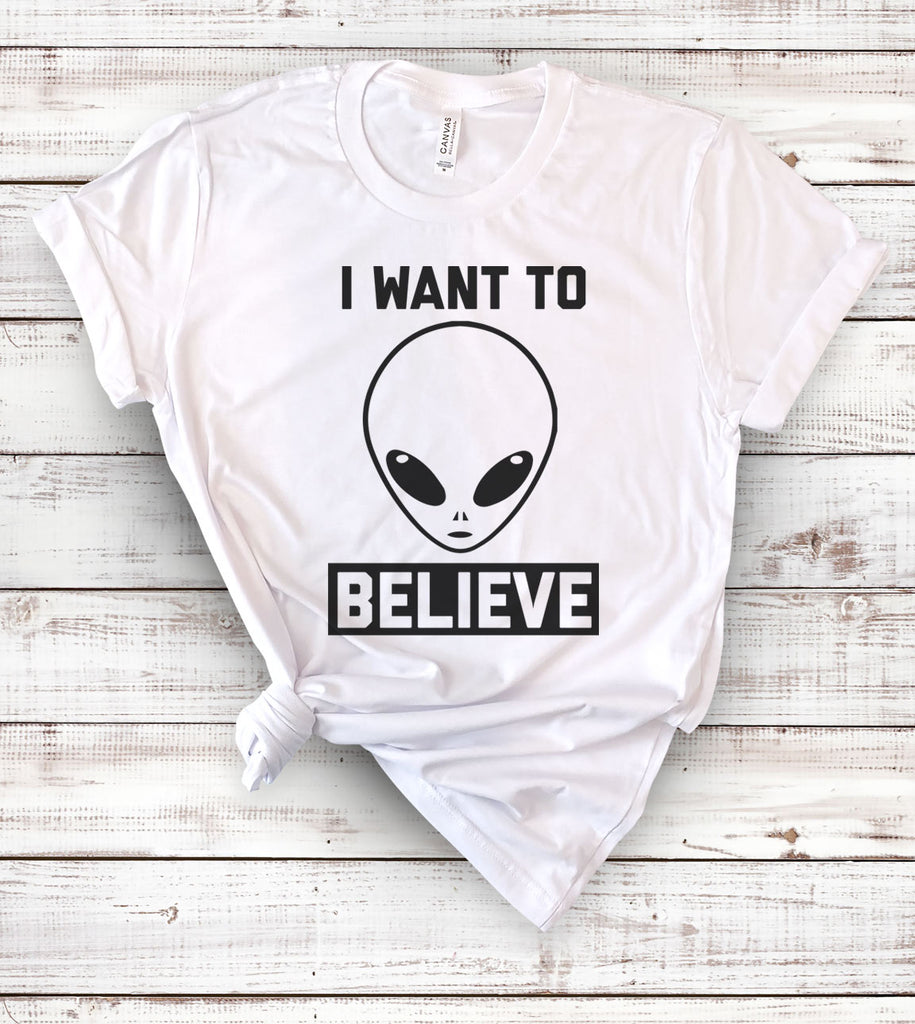 I Want To Believe - UFO T-Shirt