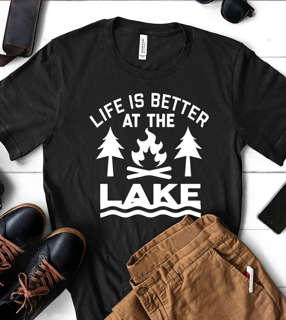 Life Is Better At The Lake - T-Shirt