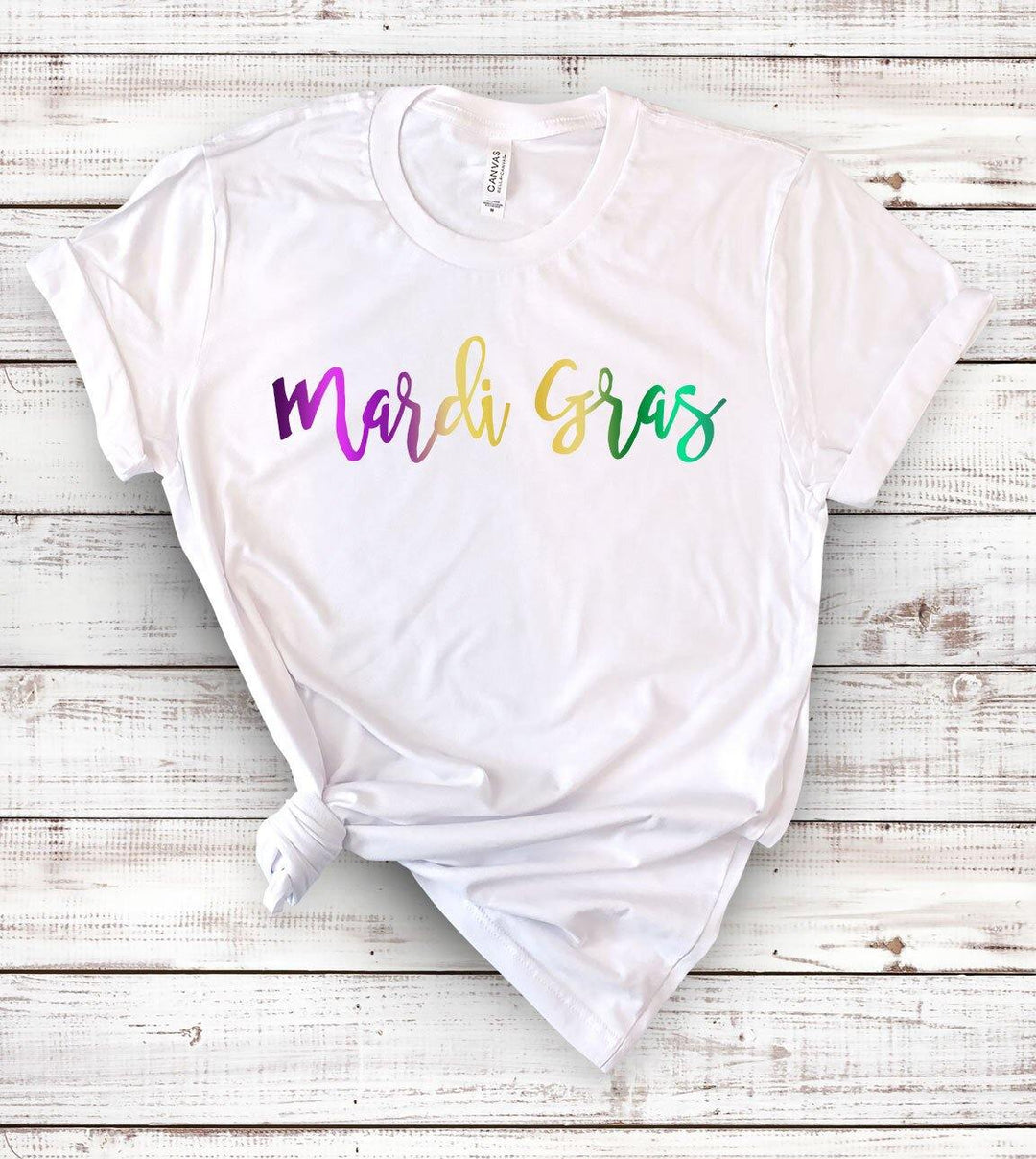Mardi Gras Rainbow Color T-Shirt - House of Rodan