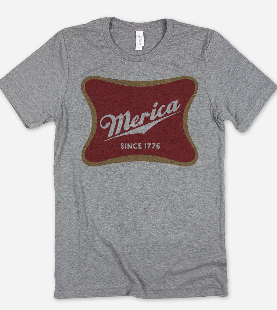 Merica Beer Style - T-Shirt
