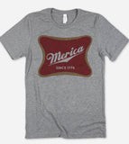 Merica Beer Style - T-Shirt