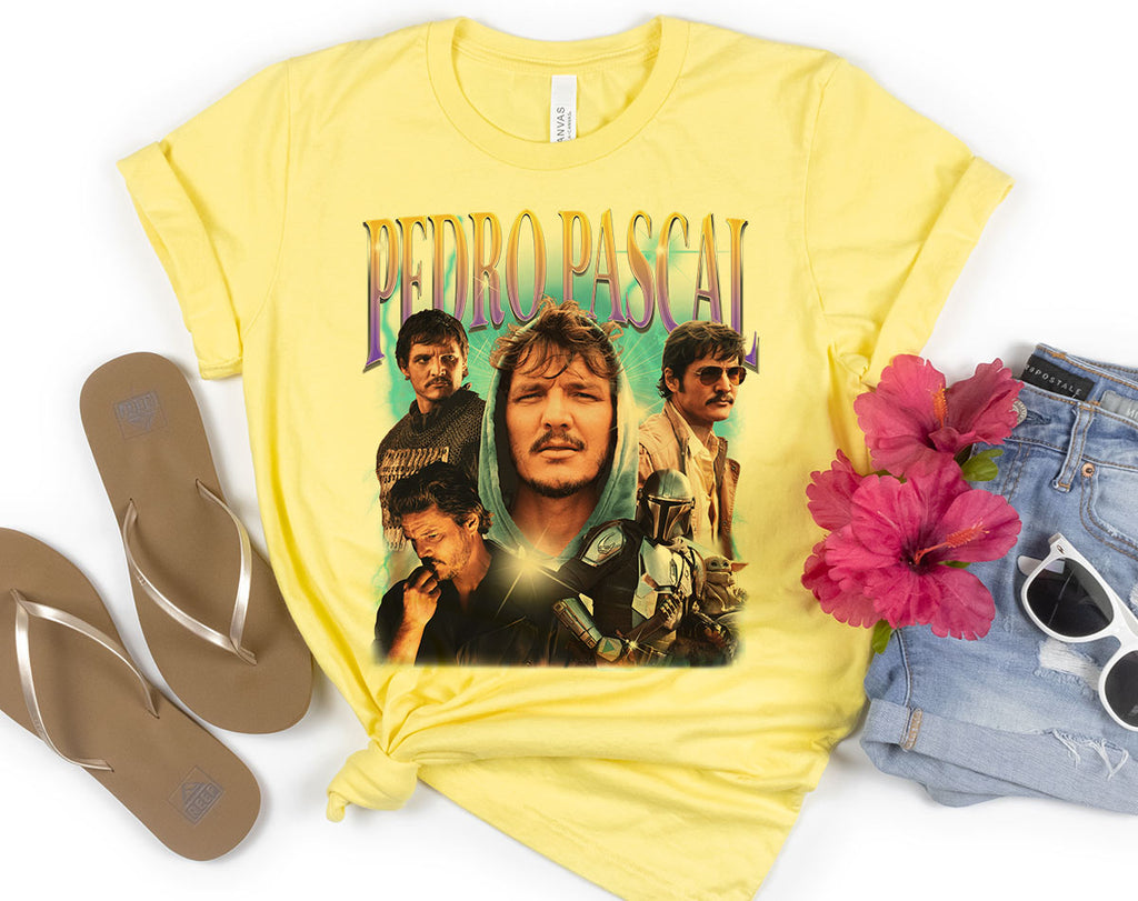 Pedro Pascal - Retro Pop Culture T-Shirt