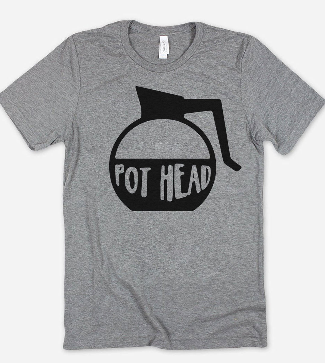 Pot Head Funny Coffee - T-Shirt