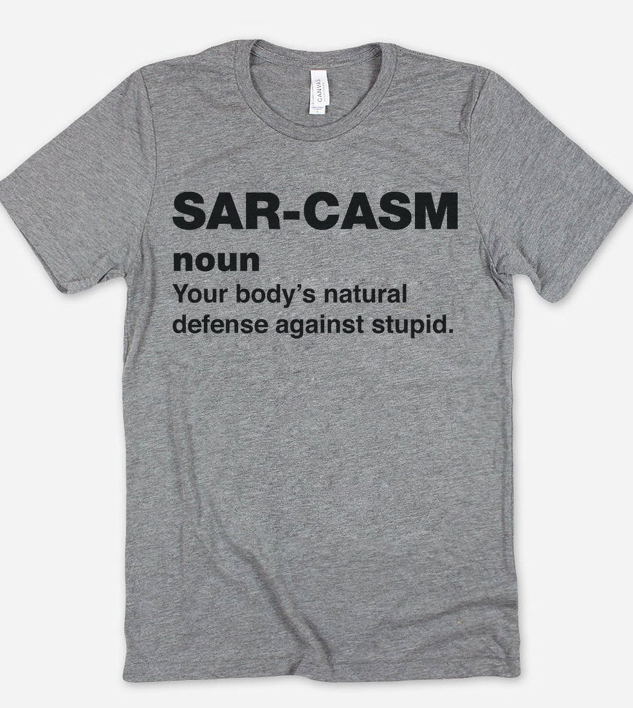 Sarcasm Noun Definition - T-Shirt
