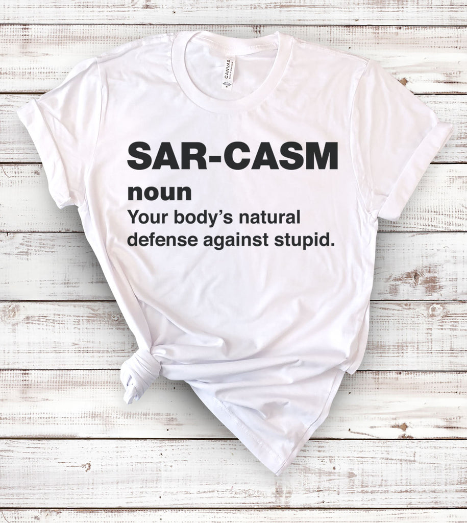 Sarcasm Noun Definition - T-Shirt