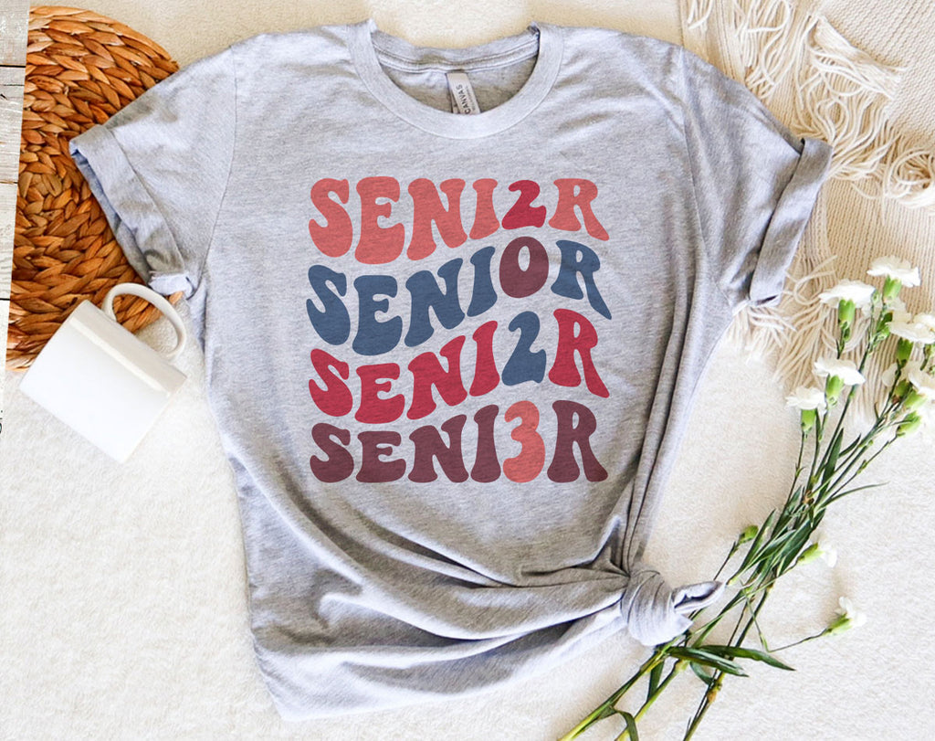 Senior 2023 -  Retro Senior Graduation 2023 T-Shirt