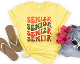 Senior 2023 -  Retro Senior Graduation 2023 T-Shirt