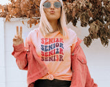 Senior 2023 -  Retro Senior Graduation 2023 T-Shirt
