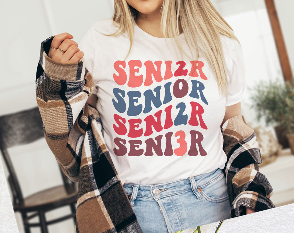 Senior 2023 -  Retro Senior Graduation 2023 T-Shirt