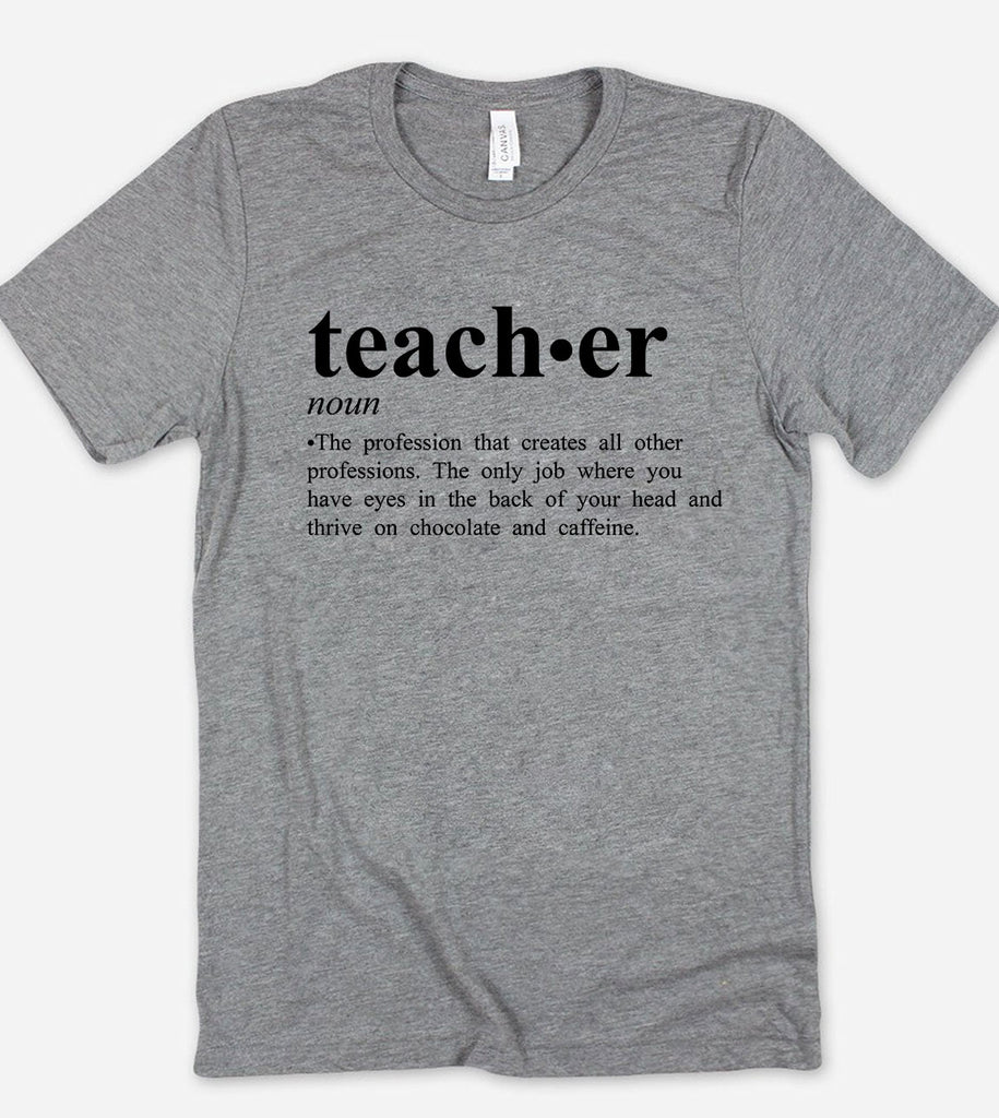Funny Teacher Definition - T-Shirt