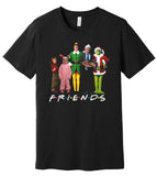 Friends Christmas Squad- Buddy The Elf Grinch Christmas Vacation T-Shirt