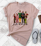 Friends Christmas Squad- Buddy The Elf Grinch Christmas Vacation T-Shirt