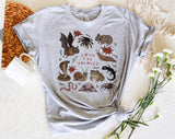 "Love The Unloved Weird Animals" design on a heather gray unisex t-shirt