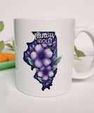 Illinois State Flower Violet Coffee Mug