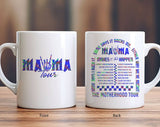 Mama Tour Funny Mom Rock Mother's Day Coffee Mug