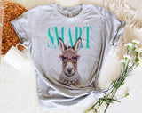 "Smart Donkey Vogue" design on a unisex t-shirt