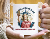 You Look Like like The 4th Of July Funny Meme Coffee Mug