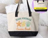 Team Jeremiah Cousins Beach The Summer I Turned Tote Bag