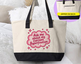 Ask Me About My Current Hyperfixation ADHD Tote Bag