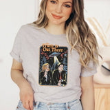 "The Truth Is Out There" design on a unisex t-shirt