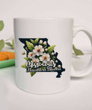 Missouri State Flower Hawthorn Bloom Coffee Mug