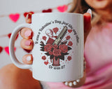 True Crime Valentine's Day Funny Coffee Mug