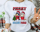 Ugly Christmas Sweater Sweatshirt – Dog Friends Bingo