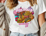 "Big Back Energy" design on a white unisex t-shirt