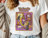 "My Family Portrait Cat" design on a white unisex t-shirt