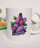 New Hampshire State Flower Purple Lilac Coffee Mug