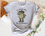 If I Shenan It Once Frog St. Patrick's Day T-Shirt, Lucky Irish Graphic Tee